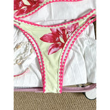2026 Floral Flower Printed Bikini Women Swimwear Female Swimsuit Two-Pieces Bikini Set Brazilian Bather Bathing Suit Swim V8205