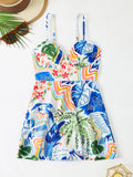 2026 Strappy Swimsuit One Piece Push Up Swimwear Women Sexy Printed Bathers Bathing Swimming Swim Suit Female Beachwear