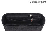 1PC Felt Insert Bag Organizer, Makeup Organizers, Liner Perfect for Brand Women's Handbags For And Cosmetic Bags〔Nest〕