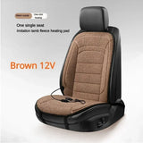 Heated Car Seat Cover Car Heating Cushion Winter Heated Seats Car Seat Warmer 12V Seat Cushion For Back And Seats
