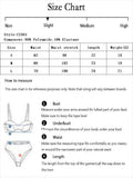 Low Waisted Sexy Lace White Women's Thong Underwear With Double Waistband Sexy Underwear Breathable Thong Underwear C2383