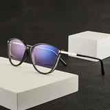 Reading Glasses Women Men Square Prescription Lenses Multifocal Eyeglasses Anti-blue Light Computer Eyewear Frames