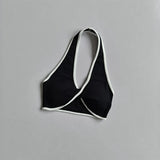 Shockproof Breathable Sports Bra Halter Neck Vest with Chest Pad for Gym Running Yoga Pilates Training Fitness Back Beauty