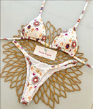 2026 New Sexy Prints Mciro Bikini Set Women Holiday Swimsuit Lace-up Swimwear 2 Piece Set Backless Biquine Brasileiro Beachwear