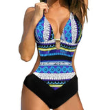 S - XXL Sexy Printed Bra Cup Female Swimwear One Piece Swimsuit Women Push Up Monokini Backless Bather Bathing Suit Swim Lady
