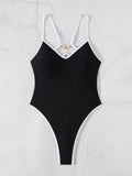 Extreme String Mini Micro Thong Women Swimwear One Piece Swimsuit Female Backless Pearls Padded Bather Bathing Suit Swim K7410