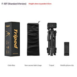 Professional Phone Tripod Stand for Live Streaming Selfie Portable Desktop Camera Tripod with Flexible Legs