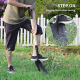D-Handle Shovel With Steel Blade And Solid Wood Handle