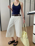 Sports vest U-neck slim fit camisole bottoming T-shirt