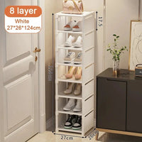 Multi-Layer Stackable Shoe Cabinet Shoes Storage Rack foldable free combination shoe rack For Entry Wall Corner Shoes Shelf