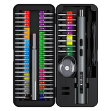 Precision Electric Screwdriver Sets 58 in 1 Tools Rechargeable Mini Small Kit Wireless Bits Glass Watch Mobile Cell Phone Repair