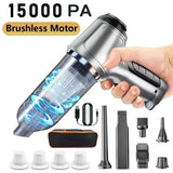 Wireless Car Vacuum Cleaner Strong Cordless Cleaner Suction Handheld Auto Vacuum Home&Car Dual Use Mini VacuumCleaner Appliance