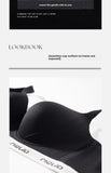 MOYISU Adjustable Anti-Sag Bra for Women, Big Bust Minimizer Wireless Bralette Lightweight No Spillage Comfort Plus Size Summer