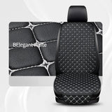New Pu Leather Car Seat Cover Seat Back Cushion Minimalism Seat Cushion Universal Wear-resistant and Durable Four Seasons
