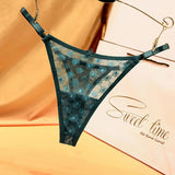 2026 Sweet And Sexy Thongs Breathable Thin Briefs For Woman Floral Patterned Thong Oversized Underwear трусы женские 부부생활 속옷