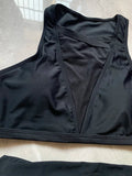 Sexy Mesh Sheer Hollow Out Bikini Female Swimsuit Women Swimwear Two-pieces Bikini Set See Through Bather Bathing Suit Swim Lady