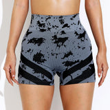 Women High Waist Yoga Shorts Workout Leggings Fitness Sportswear Gym Running Activewear Tummy Control Breathable Sports Clothing