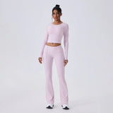 Women's Versatile Yoga Suit Set Tight Fitting and Beautiful Back High-end Sports Suit Outdoor Running and Leisure Fitness Suit