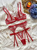 Women's Sexys Lingerie Woman Senxual Bra and Panty Set Romantic Lingeries Set for Woman Hot Lingeries Sets Sexy Outfit Thong