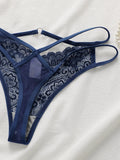 3-pack fashionable multi-color lace thong sexy Lingerie lightweight and easy to clean women's underwear C937