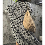 7 Colors Leaves Printed With Belt Half Sleeve Tunic Beach Cover Up Cover-ups Beach Dress Beach Wear Beachwear Female Women V4511
