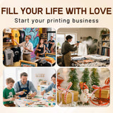 TOPPARTS DTF Printer Direct To Film Printing Machine For Clothes
