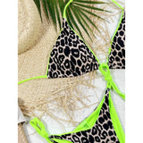 Sexy 7 Colors Halter Brazilian Bikini Female Swimsuit Women Swimwear Two-Pieces Bikini Set Bather Bathing Suit Swim Lady V3860