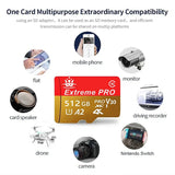 Speed Boost TF Cards SD Cards Memory Card Micro TF Card 32GB 64GB 128GB 256GB V60 Full HD Waterproof Waterproof for Mac Phone Ta