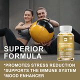 Beworths Ashwagandha Root Extract Capsules for Sleep Anxiety Relief
