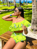 Printed Long Sleeves Women Swimsuits With Beach Cover Ups 2025 Swimwear Lady Bodysuit Holiday Outfits Cheap Clearance