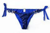 Shiny Sequins Rhinestone Diamond Bikini Women Swimsuit Female Swimwear Two Pieces Bikini Set Halter Bather Bathing Suit Swim