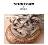 Plus Size Summer Platform Sandals For Women Men Home Street Garden Shoes Lace-up Style Silver Gold Clogs Couples Beach Slippers