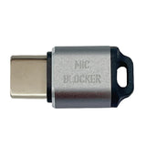 USB C MIC Blockers Lightweight Privacy Protector Multifunction Microphone Sound Security Lock for Laptops Smartphones Tablets