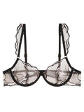 Summer Beachwear Lingerie Large Bust Minimizer Light Support Gathering Wirefree Anti-Sagging Comfort Bra Set AU MOYISU Panty F