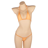 DEKA Transparent Micro Bikini Set for Women Thong Underwear G-String Bra Mini Swimsuit Brazilian Swimwear Sleepwear New S