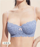 Full Bust French Lace Bralette Wireless Support for Women Plus Size Full Coverage T-Shirt Bra Anti Sagging Comfort MOYISU Sexy