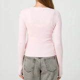 Autumn Winter Sweater Cardigan Women Solid Color Long Sleeve Round Neck Button Up Ribbed Knitwear Slim Coat