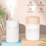 LED Lamp Essential Oil Diffuser Car Purifier Aroma Anion Mist Maker Portable 260ML Mini Humidifier USB Ultrasonic Air Humidifier