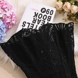 Toucheart Hot Girl Suspender Sexy Top with Fishbone Corset Intimate Hollow See-through Lace Classic Romantic Retro Palace Corset