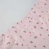 Cute Pink Floral Lace Patchwork Two-piece Pajamas Set for Women Sleepwear Sleeveless Camisoles and Slim Shorts Loungewear