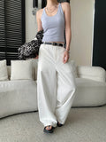 Sports vest U-neck slim fit camisole bottoming T-shirt