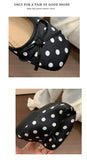 2026 New Polka Dot Women Ballet Flats Comfort Round Toe Shoes Street Style Soft Sole Ladies Eelgant Dress Slip on Loafers Shoes