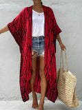 17 Colors Leopard Printed Colorful With Belt Tunic Cover-ups Beach Dress Beach Wear Beachwear Female Women Beach Cover Up V4510L