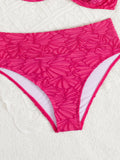 S - XL V Shaped Underwired Female Swimsuit High Waist Bikini Women Swimwear Two-pieces Bikini Set Bather Bathing Suit Swim Lady