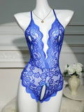 For Women 18 Hot Erotic Underwear Open Crotch Transparent Sexy Costume Lace Open Crotch Lingerie Set Crotchless Bodysuit
