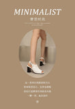 New Women Sandals Peep Toe High Heels Summer Gladiator Shoes Black Brown Woman Ankle Strap Sandalias Female Mujer Big Size
