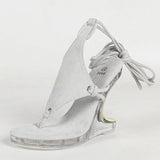New Fashion Clip Toe Ankle Strap Irregular High Heels Walking Hollow Shoe Summer Party Women Platform Wedge Sandal Size 43