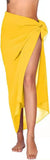 Women's Beach Long Skirt Chiffon Swimsuit Coverups Summer Bikini Wrap Sheer Scarf for Swimwear Cover Ups Sexy Bikini Wrap Shawls