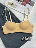 African Style Zero Sense Seamless Summer Bra | Small Chest Gathering Anti-Sagging Thin Sub-Breast Anti-Expansion Comfortable Fit