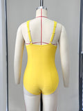2026 High Quality One Piece Swimsuit Floral Ruffle Printed Push Up Women Bikini Set Swimwear Slimming Bathing Suit Beach Wear